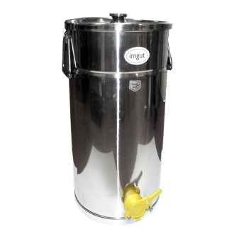 Abfüllkübel 100 kg aus Edelstahl